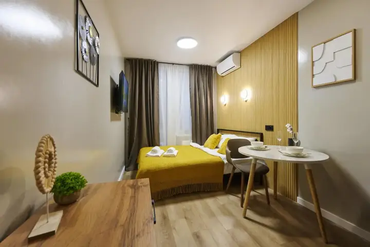 Москва: MOKO Apartments на улице Новоостаповская 20