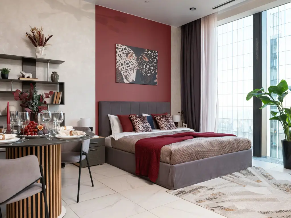 Москва: Квартира GM Apartments Леопард в Бордо на 61 этаже в Москва-Сити