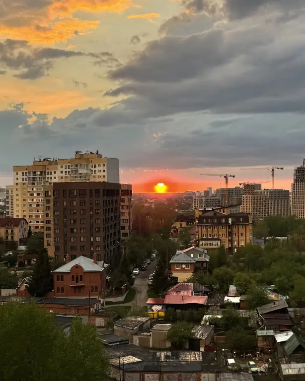 Тюмень: Квартира в Центре с видом на город и закаты