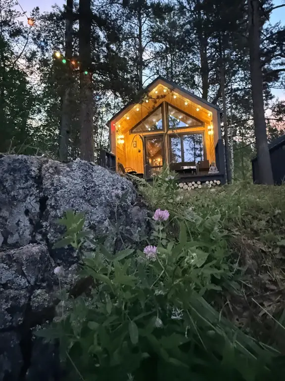 Куркиёки: Частный дом Панорамный барнхаус на скале с видом на залив №7