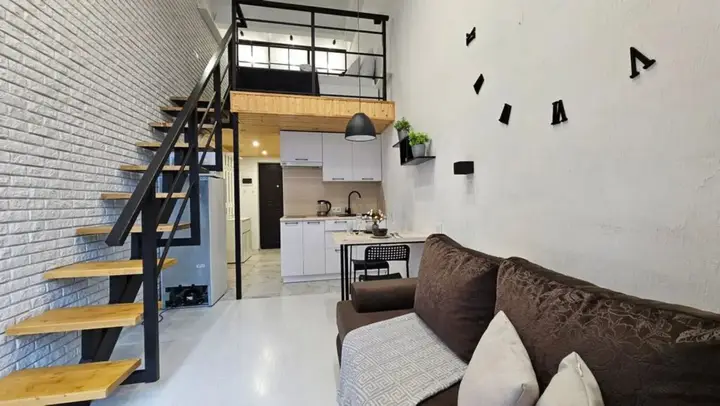 Астрахань: Квартира Двухуровневая Khadi_Home недалеко от АГУ, АГТУ