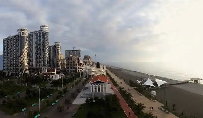 Батуми: Silk Road Sea Towers Batumi Apart Hotel