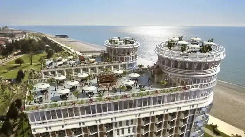 Батуми: Silk Road Sea Towers Batumi Apart Hotel