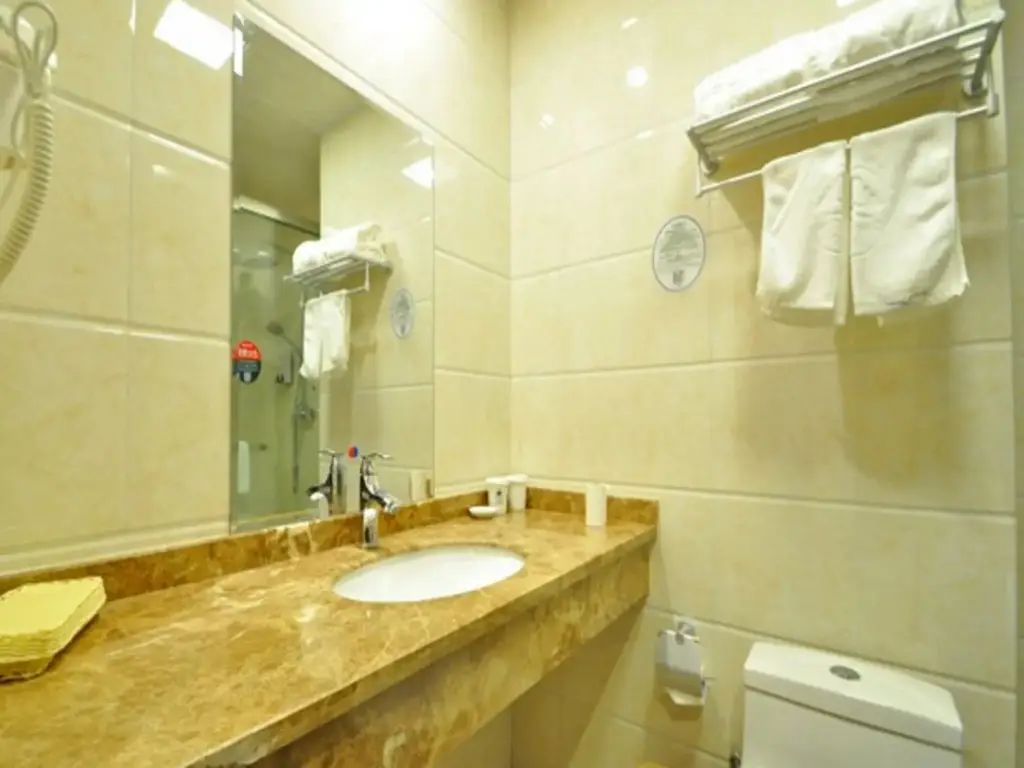 Линьи: Greentree Inn Linyi Yitang Town Shuangling Road Ex