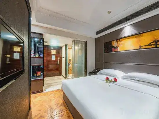 Чанша: Hanlin E-Sports Hotel (Changsha University of Science and Technology Tujiachong Subway Station)