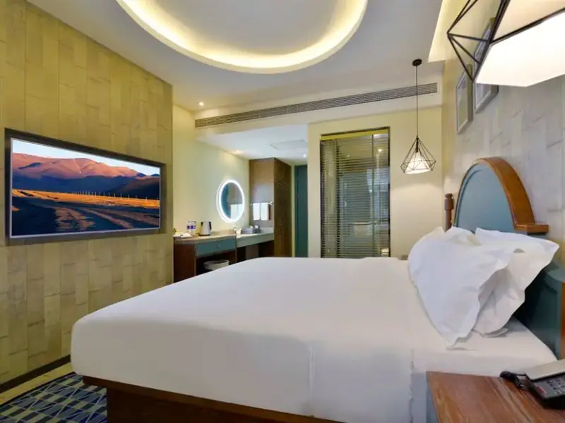 Сиань: Mehood Theater Hotel (Xi'an Bell Tower Metro, huimin Street)