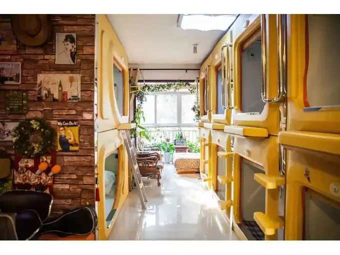 Сиань: Papa's Capsule Apartment Xi'an - Hostel