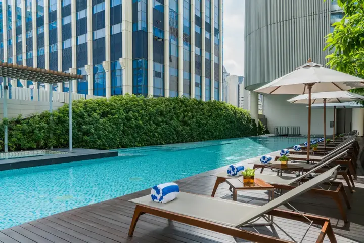Бангкок: Отель Magnolias Ratchadamri Boulevard Serviced Residences