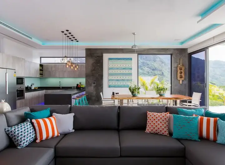 Муанг: Villa Omari Luxury Seaview Pool & Game Room