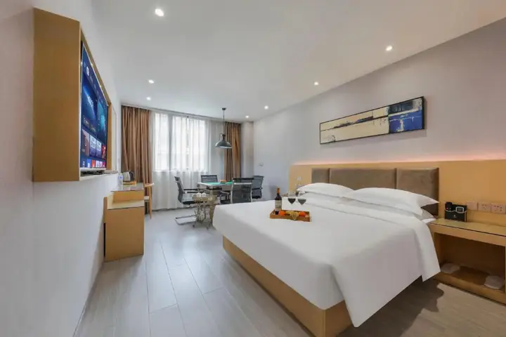 Чунцин: Super 8 Hotel (Wanzhou Wanda Plaza Gaosuntang Pedestrian Street Store)