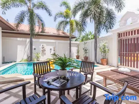 AnB poolvilla 2BR with private beach in pratamnak — фото 1