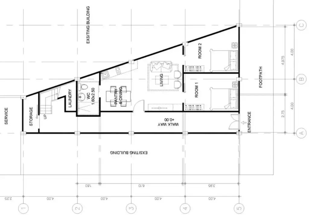 Бангкок: U1 Large 2 bed rooms BTS Udomsuk