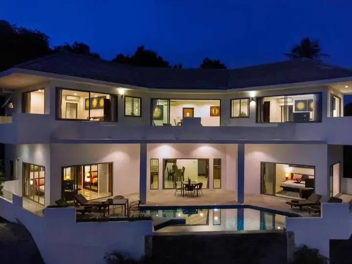 Самуи: Stunning sea View Villa
