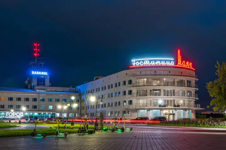 Омск: Гостиница Маяк корпус Иртыш