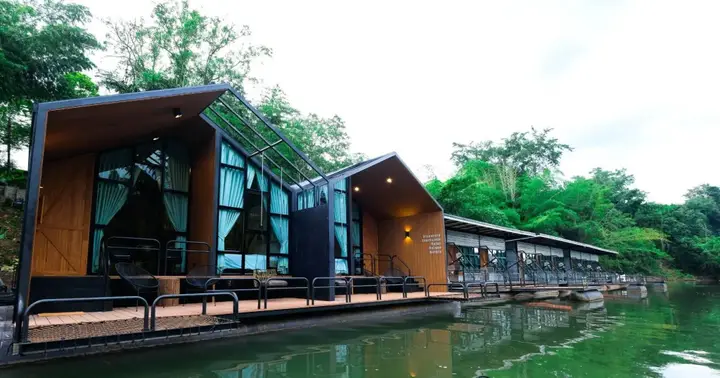 Тгонг-Фа-Фум: Baan Rai Darun Home Stay and Scenery Raft