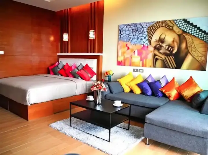 Муанг: Sea & Sky Karon 2 bedrooms Apartment Sea View