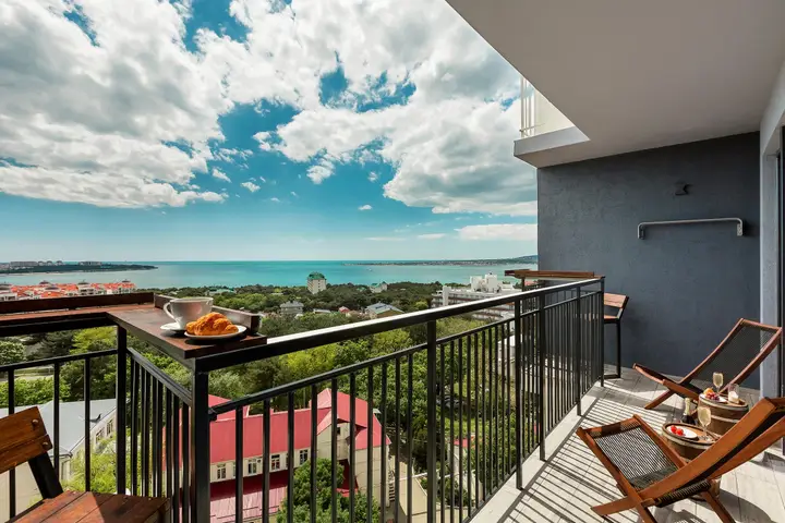 Геленджик: Апартаменты от Топ Геленджик Gelendzhik Bay видовой Royal Suite 2+2 гостя