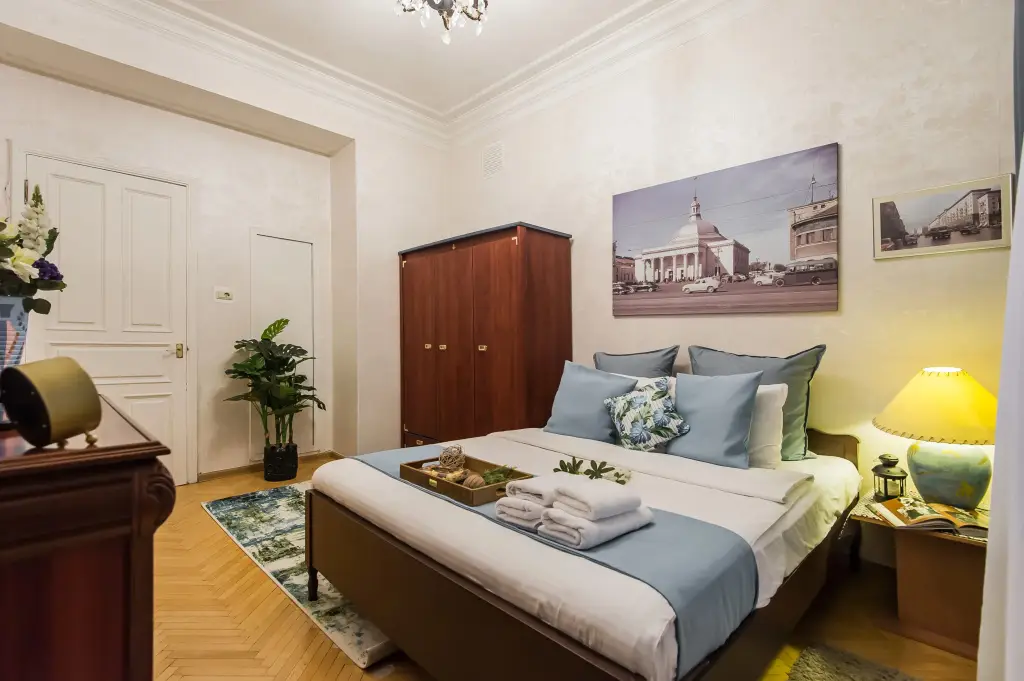 Москва: Квартира GM Apartments на Москва-реке с Видом на Набережную и Сталинскую высотку