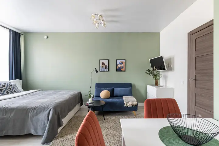Адлер: Квартира Сканди-студия Piter Apartments у метро Фрунзенская