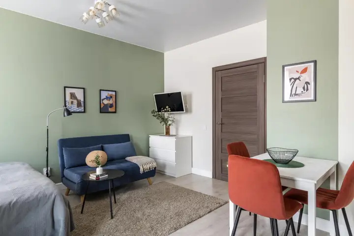Адлер: Квартира Сканди-студия Piter Apartments у метро Фрунзенская