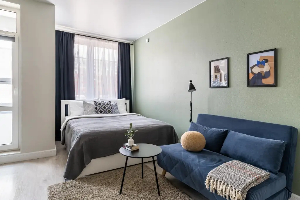 Адлер: Квартира Сканди-студия Piter Apartments у метро Фрунзенская