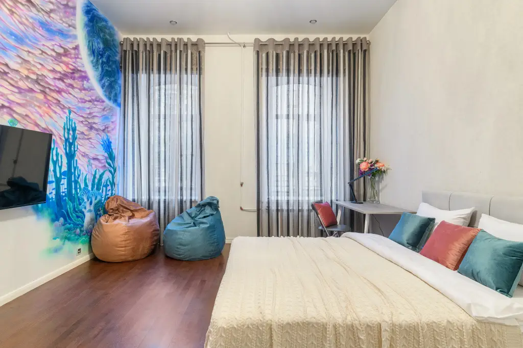 Gorki: Апартаменты Sergeew Apartments Дизайнерский с высокими потолками