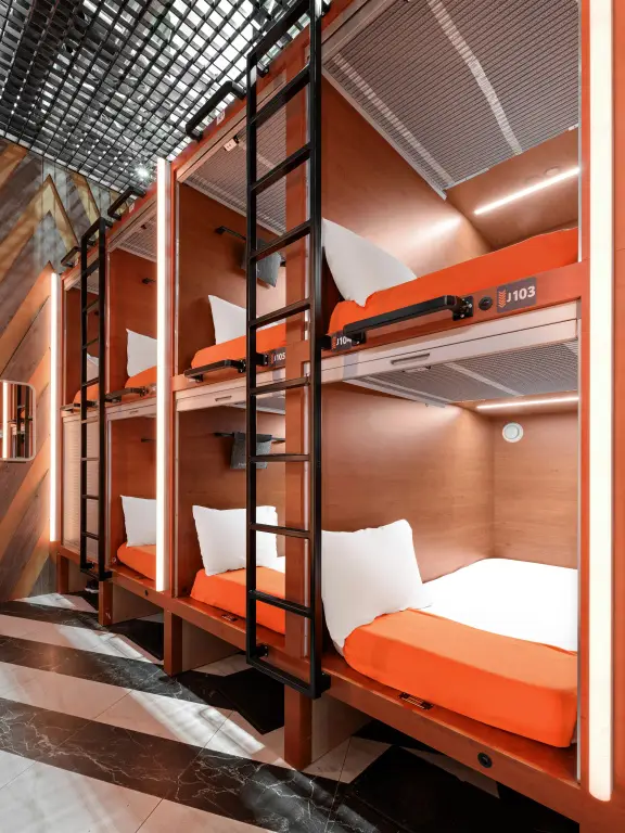 Химки: Хостел GettSleep SVO терминал B общая зона
