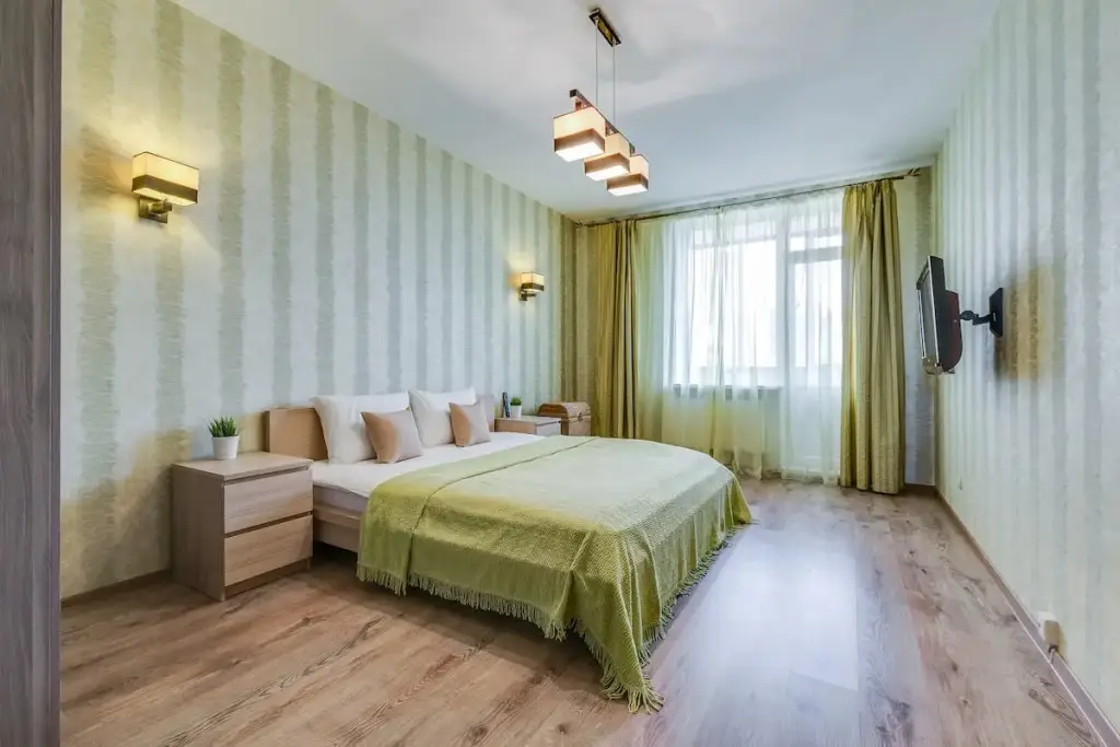 Dve Podushki prostornye U parka 300-letiia Sankt-Peterburga Apartments — фото 1