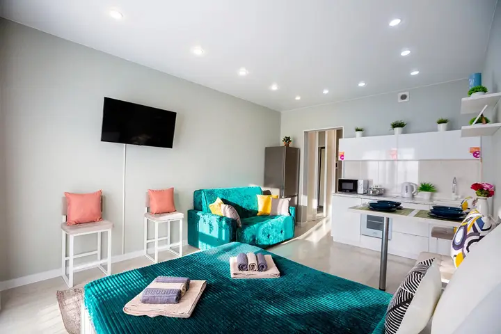 Иркутск: Апартаменты Студия в Стрижах-Сити