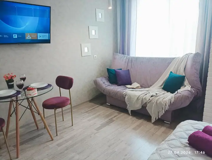 Уфа: Квартира Студия в Новом Доме в Черниковке