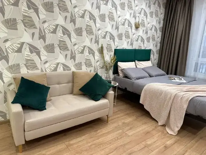Уфа: Квартира уютная студия с балконом в шаге от Тинькофф холл