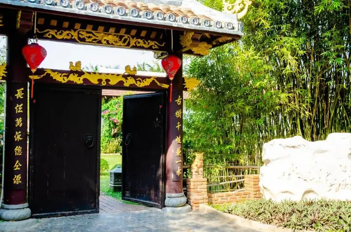 Хойан: Riverside Bamboo Resort - Hoi An