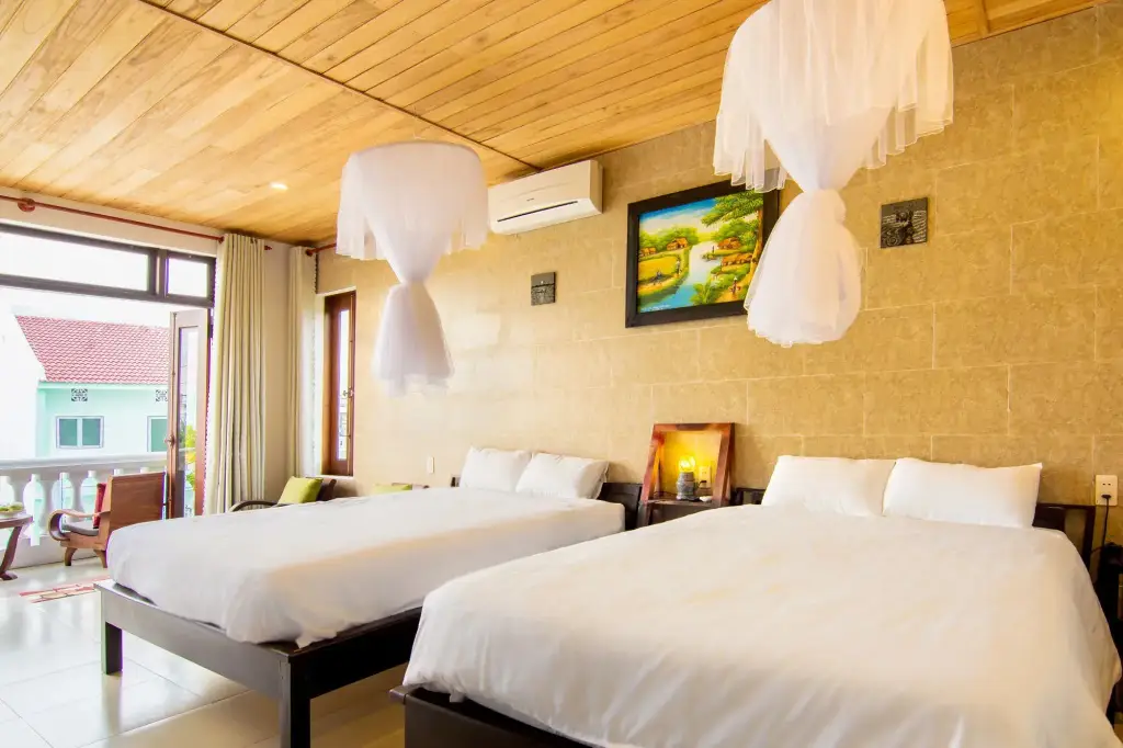 Хойан: An Bang Seasnail Homestay