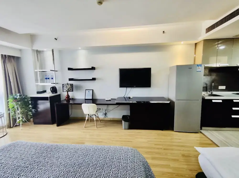 Нанкин: Nanjing Hotel Kaibin Apartment Xinjiekou