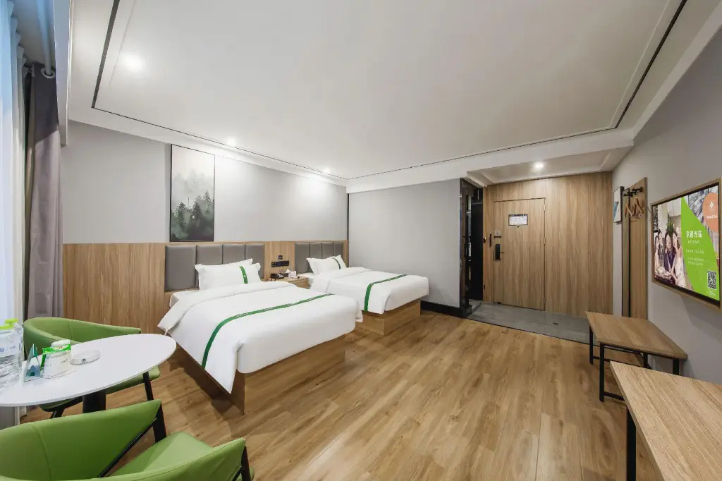 Хецзе: GreenTree Inn Heze Development Zone Guangzhou Road Yuehua Express Hotel