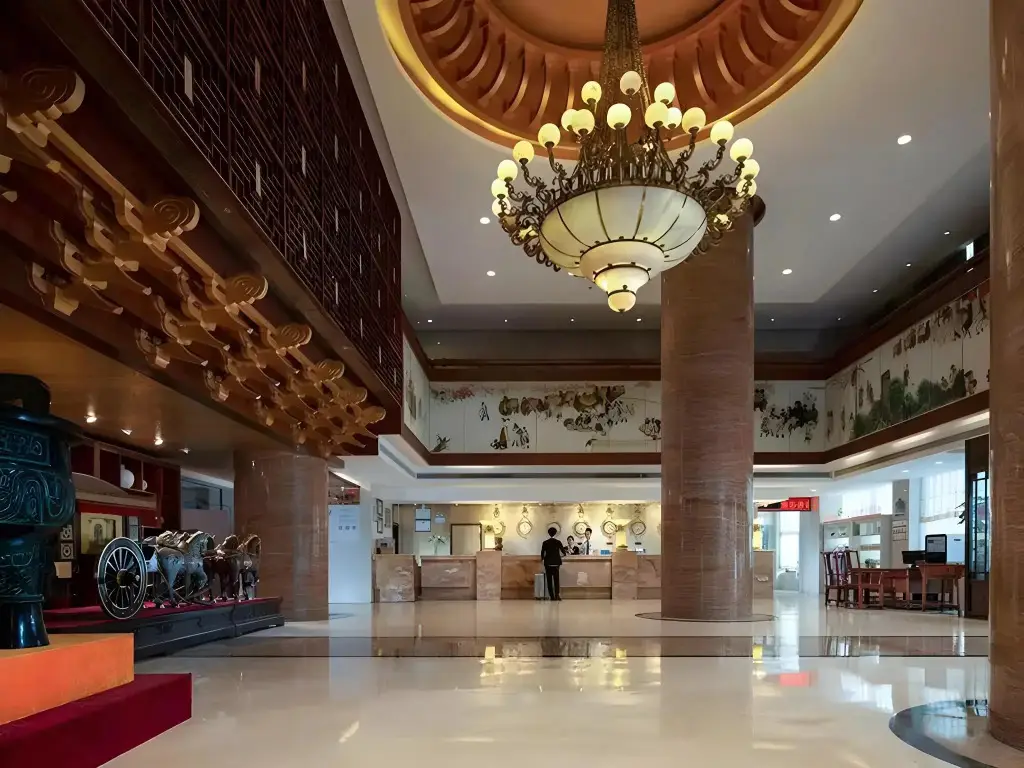 Сиань: Vienna International Hotel (Xi'an Big Wild Goose Pagoda Datang Everbright City)