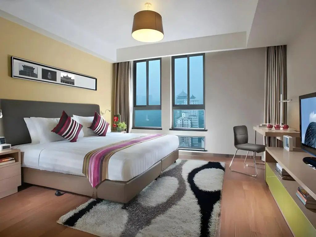 Сиань: Citadines Xingqing Palace Xi'an