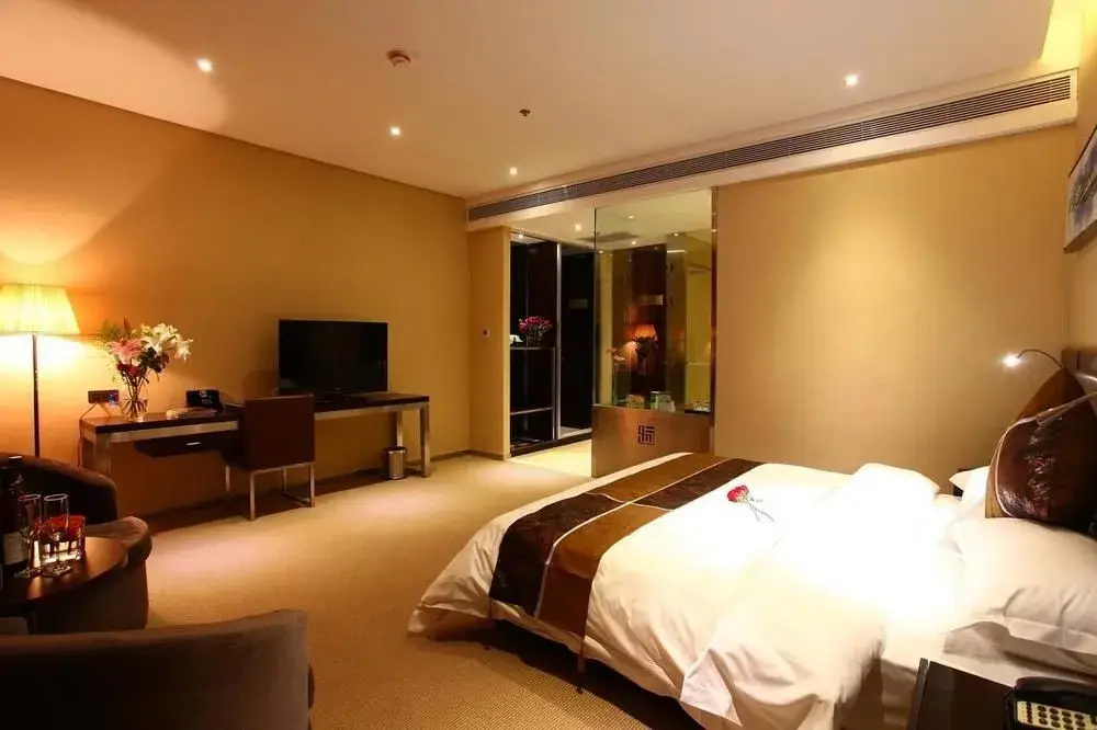 Сиань: Qimei Business Hotel (Xi'an Dayan Pagoda Datang Never Sleeping City Store)