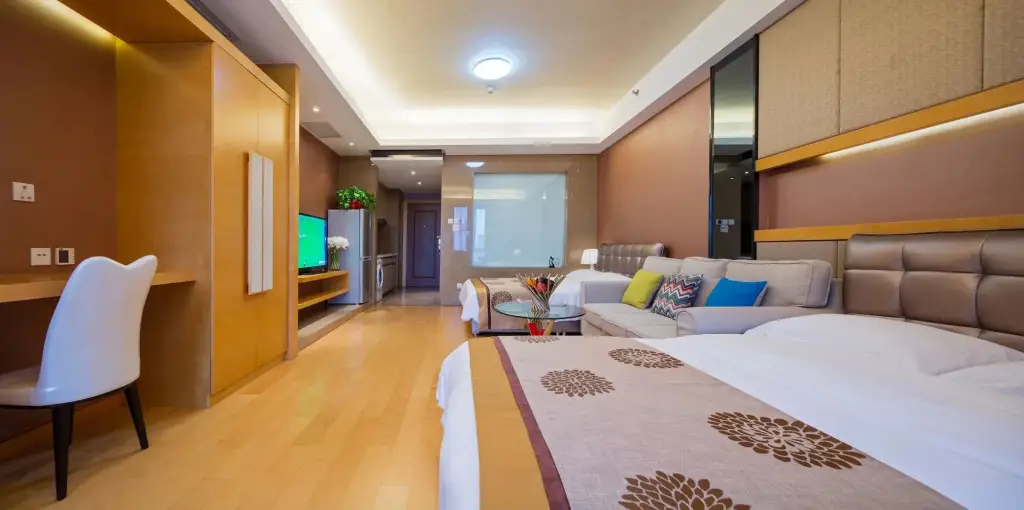 Пекин: Sanlitun Xin Xiang Ya Yuan Apartment