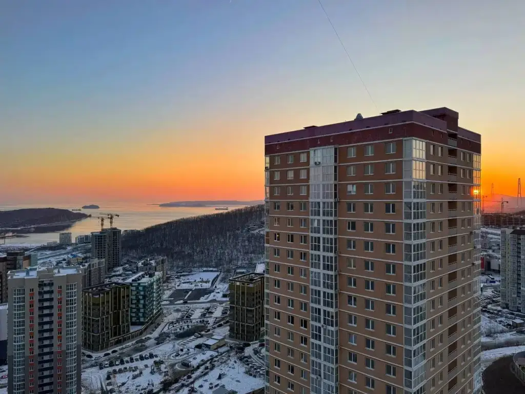 Владивосток: Квартира Светлая 2-х комнатная с видом на море