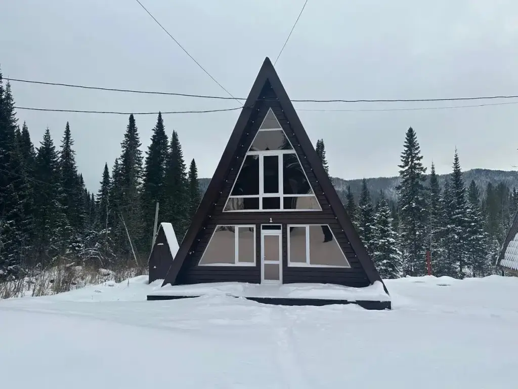 Шерегеш: Частный дом A-frame большой