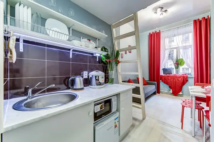 Sukhaparina: Апартаменты In Big City Kazanskaya Cтудия 3