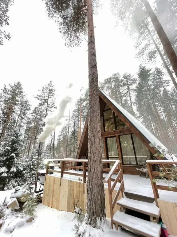 Пряжа: Частный дом Уютный дoм A-frame