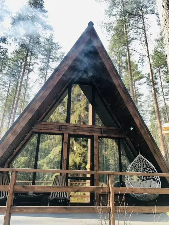 Пряжа: Частный дом Уютный дoм A-frame
