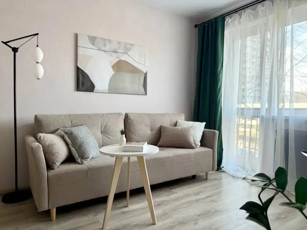 Петрозаводск: Квартира Hygge Karelia с Видом на Набережную Онего речку Лососинку