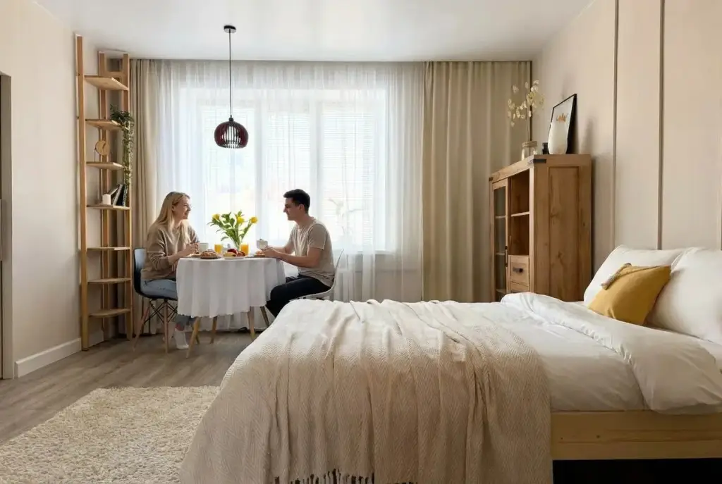 Петрозаводск: Квартира Hygge Karelia Scandi в самом центре города
