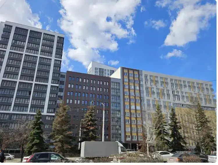 Уфа: Квартира Студия в Центре в Новом ЖК с парковкой идеально для семьи или пары