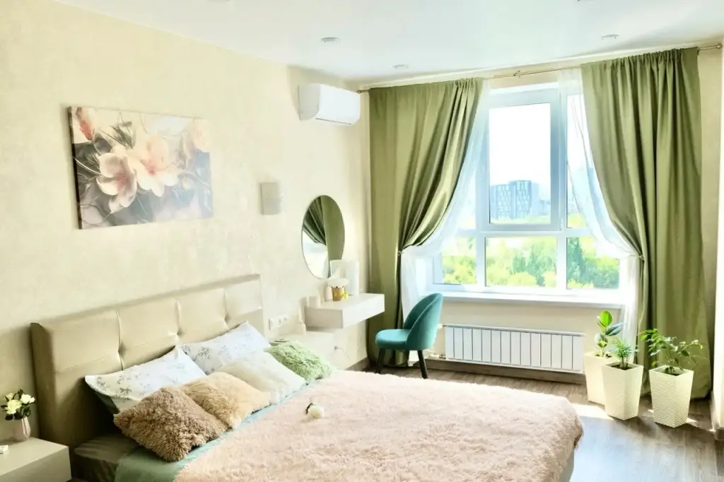 Квартира Уютная новая с панорамным видом с 14 этажа — фото 1
