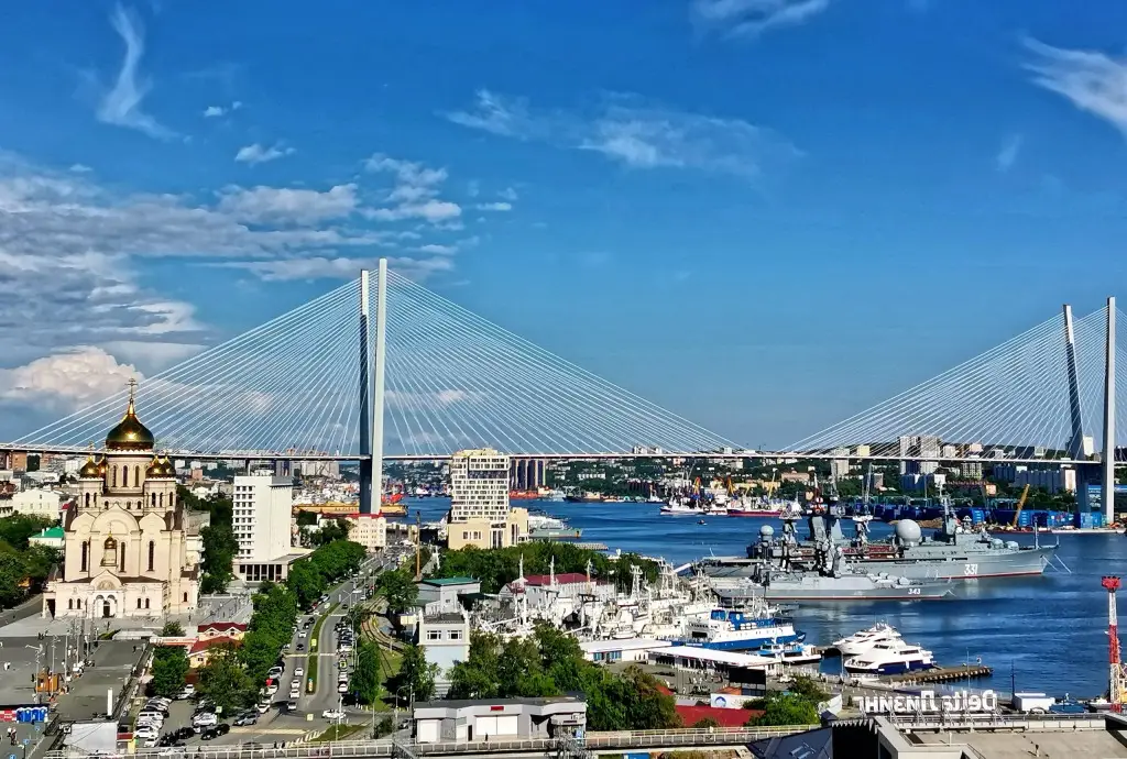 Владивосток: Апартаменты в центре с видом на Золотой мост