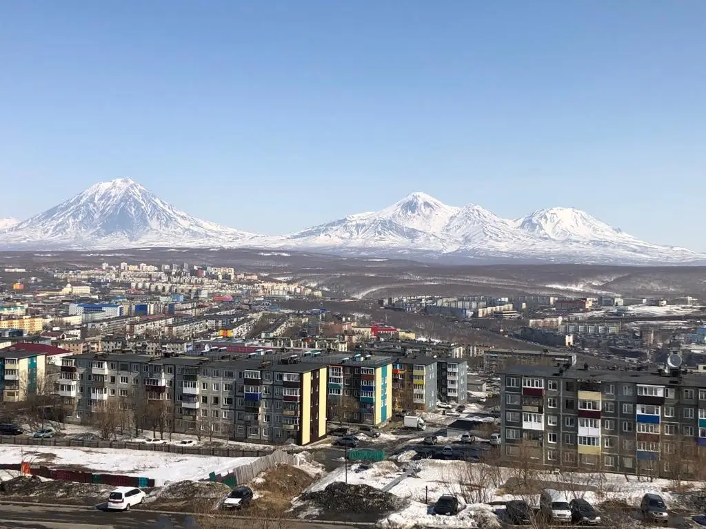 Петропавловск-Камчатский: Квартира с видом на вулканы